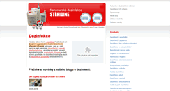 Desktop Screenshot of dezinfekce.sk